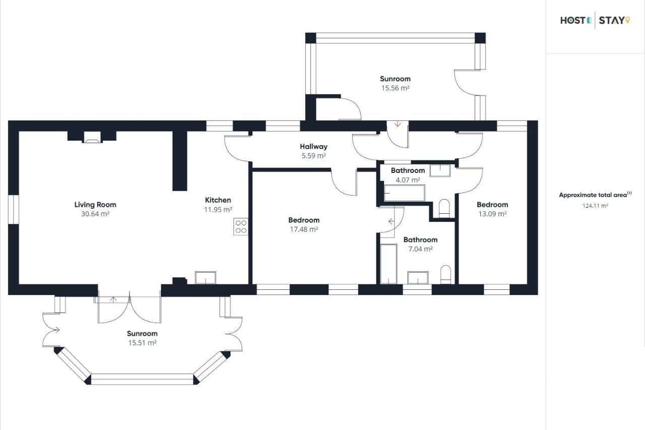 Host & Stay - The Arches Cottage Brotton 외부 사진